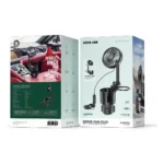 هولدر لیوان و پنکه خودرو گرین لاین Drive Fan Duo مدل GNDFANDUCUPBK - Image 3