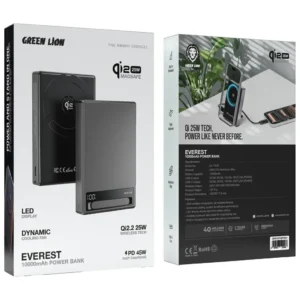 پاوربانک گرین لاین Everest 10000mAh GNEVSTQIPBGY