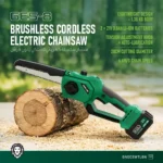 اره زنجیری شارژی براشلس گرین لاین GES-8 Brushless - GNOCSWTLGN - Image 7