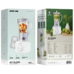 مخلوطکن و آسیاب گرین لاین Jet Blend 650 وات مدل GNJETBLNDWH - Image 2