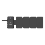 پاوربانک خورشیدی 5 پنل 30000 میلی آمپر گرین لاین مدل Solar 5 Panel Power Bank GNSOL5PN30BK - Image 4