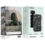 پاوربانک خورشیدی 5 پنل 30000 میلی آمپر گرین لاین مدل Solar 5 Panel Power Bank GNSOL5PN30BK - Image 2