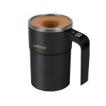 ماگ همزن دار خودکار LePresso Stirmagic LPCFFM0018 مشکی | لیوان برقی استیل 380ml