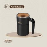 ماگ همزن دار خودکار LePresso Stirmagic LPCFFM0018 مشکی | لیوان برقی استیل 380ml - Image 6
