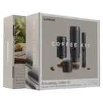 کیت قهوهساز لپرسو Brewology اسپرسوساز، آسیاب شارژی و همزن شیر مدل LPCFFBCK0023BK - Image 6