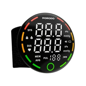 دستگاه فشارسنج دیجیتال مچی پرودو Porodo LiveOn Digital Blood Pressure Monitor PDW01B