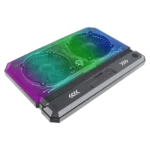 پایه خنککننده لپتاپ گیمینگ پورودو مدل Crystal Shell مشکی PDX121-BK - تصویر 2