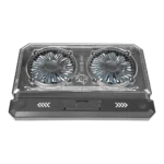 پایه خنککننده لپتاپ گیمینگ پورودو مدل Crystal Shell مشکی PDX121-BK - تصویر 3