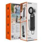 پنکه دستی تاشو شارژی پرودو Lifestyle Chillo Volt و پاوربانک مدل PDLFSTSM102BK - Image 2
