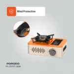 اجاق گاز کمپینگ پرودو لایف استایل نارنجی بژ PD-LFST077-OGBG - تصویر 4
