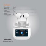 هندزفری بیسیم پرودو Soundtec Glimpse با نمایشگر لمسی مدل PD-STWLEP039-WH - Image 10