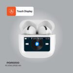 هندزفری بیسیم پرودو Soundtec Glimpse با نمایشگر لمسی مدل PD-STWLEP039-WH - Image 3