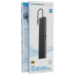 هاب USB-C و پایه لپ‌تاپ 13 پورت پاورولوژی | Powerology Nexis PWDC4DBBK - Image 4