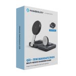 استند شارژر وایرلس چندکاره پاورولوژی Qi2 با توان 15 وات و مگسیف مخصوص آیفون 15 | PWCUQC027 - Image 2