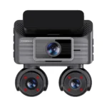 دوربین ثبت وقایع خودرو پاورولوژی Sentra سه لنزه با دوربین عقب و ضبط 4K | PWCAM108BK - Image 3