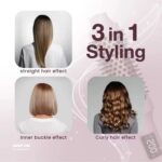 برس حرارتی حالت دهنده مو گرین لاین Bella مدل GNBEHAIR57PK - Image 4
