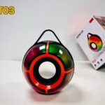اسپیکر بلوتوثی قابل حمل XERTMT T03 با نورپردازی LED و توان 8 وات