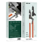 کابل شارژ 4 در 1 فوق سریع گرین لاین مدل GN4N1C12CBBK - Image 7