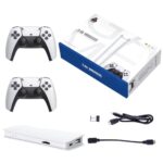 کنسول بازی رترو M15 مدل 2.4G Wireless با دو دسته بیسیم و خروجی 4K HDMI حافظه 64گیگ