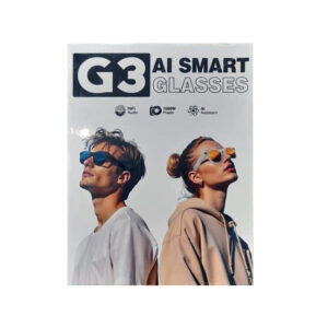عینک هوشمند G3 AI Smart Glasses با دوربین 16 مگاپیکسلی