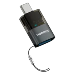 مبدل OTG پرودو MiniLink USB-A به USB-C رنگ خاکستری PDATOC50GY