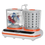 مینی ماشین لباسشویی قابل حمل دو مخزنه پرودو Lifestyle Launder Twin مدل PDLFSTHP200WH