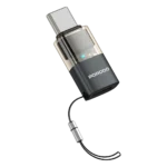 مبدل OTG پرودو MiniLink Lightning به USB-C خاکستری PDLTOC50GY