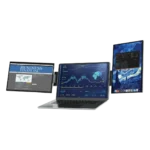 مانیتور قابل حمل دوگانه لپ‌تاپ پاورولوژی SkyFold 14 اینچ مدل PWM3S3BK