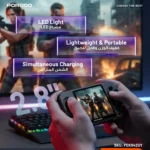 پاوربانک و کنترلر گیمینگ پرودو Gaming PowerPlay با شارژ بی‌سیم مدل PDX642GY - Image 3