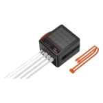 پاوربانک خورشیدی 160000 میلی‌آمپرساعتی پرودو Laros PDPB160BK - Image 3