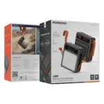 پاوربانک خورشیدی 80000 میلی‌آمپرساعتی پرودو Laros PDPB80BK - Image 2