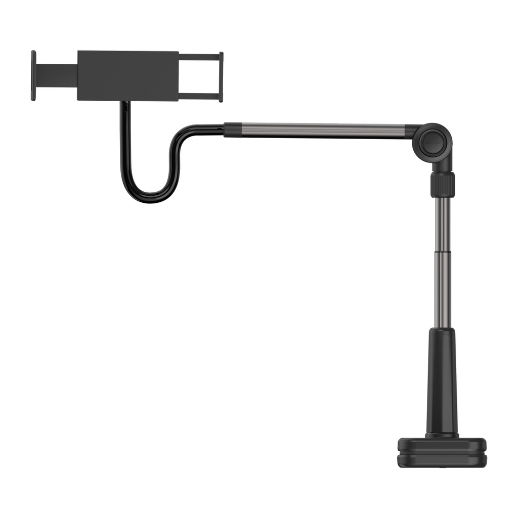 Porodo Lazy Man Stand with Magnetic Suction 92CM - Black (5) هولدر رومیزی مگنتی پرودو Lazy Man با بازوی 92 سانتیمتری مدل PD-LMGS92-BK - Image 1