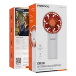 پنکه شارژی دستی پرودو Chillo مدل PDLFSTF93WH - Image 4