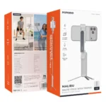 مونوپاد و سهپایه سلفی پرودو Malibu با ریموت بلوتوثی مدل PDI10WH - Image 6