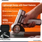 قیچی برقی شارژی پرودو Sharp با چراغ راهنما و نمایشگر LED مدل PDCESTY008GY - Image 5