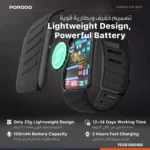مچ‌بند سلامتی پرودو TrackFit Apex با پایش الکتروکاردیوگرام PDSB1066HBK - Image 4