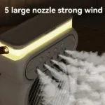 پنکه رومیزی مدل FAN HUMIDIFIER ظرفیت 2600 میلی آمپر ساعت - Image 5