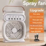 پنکه رومیزی مدل FAN HUMIDIFIER ظرفیت 2600 میلی آمپر ساعت - Image 6