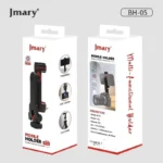 هولدر موبایل جیمری BH-05 Jmary با دو پایه Cold Shoe و چرخش 360 درجه - Image 12