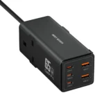 پاور استریپ 7 در 1 گرین لاین GaN 65W مدل GN7N1G65PSTBK