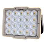 پروژکتور خورشیدی گرین لاین با باتری 4800 میلی‌آمپرساعت و 43 LED مدل GNFL13SOLGTBK