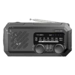 رادیو قابل حمل گرین لاین G-Radio Lite با پاوربانک و چراغ قوه مدل GNGRADIO11BK