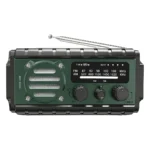 رادیو قابل حمل گرین لاین G-Radio با پاوربانک و چراغ قوه مدل GNGRADIO21GN
