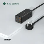 پاور استریپ 7 در 1 گرین لاین GaN 65W مدل GN7N1G65PSTBK - Image 5