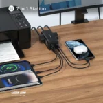 پاور استریپ 7 در 1 گرین لاین GaN 65W مدل GN7N1G65PSTBK - Image 2