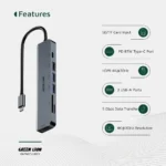 هاب USB-C هفتکاره گرین لاین GN7N1CHUBGY - Image 6