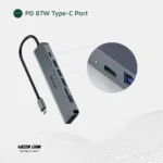 هاب USB-C هفتکاره گرین لاین GN7N1CHUBGY - Image 3
