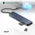 هاب USB-C هفتکاره گرین لاین GN7N1CHUBGY - Image 2