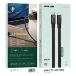 کابل سیلیکونی USB-C به لایتنینگ گرین لاین مدل GNTPE1MC2LBK - Image 2