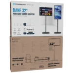 مانیتور هوشمند قابل حمل پاورولوژی Banf 32 اینچ مدل PWHSD01GY - Image 2